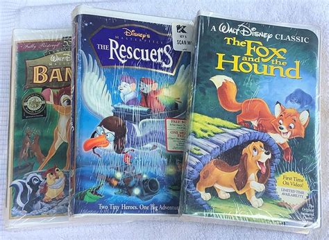 Walt Disney Vhs Tape Singaporebadminton Org Sg