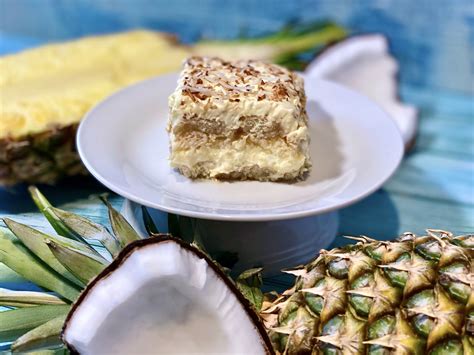 Pi A Colada Tiramisu Easy Everyday Cooking