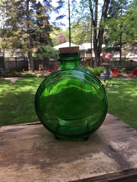 Sale Vintage Sunsweet Prune Juice Bottle Jar Green Glass Etsy Sunsweet Prunes Prunes Juice