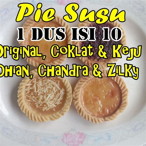 Jual Ready Stok Kue Pie Pai Pay Susu Piesusu Dhian Isi Asli Bali