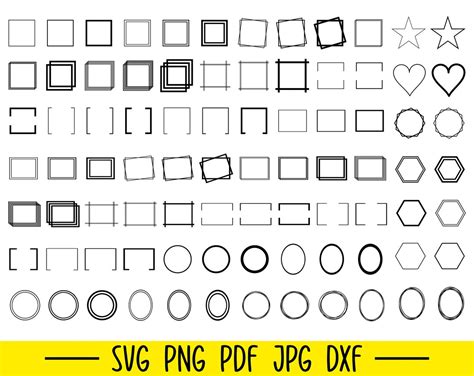 84 Frame Files Rectangle Frame Svg Frame Svg Shape Svg Square Frame