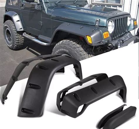 Jeep Wrangler Tj Juego Cantoneras Salpicaderas Meses Sin