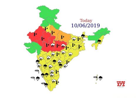 New Delhi: Weather Forecast #Gallery - Social News XYZ