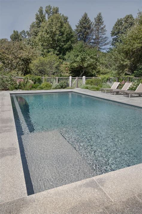 59 Stone Pool Deck Design Ideas - DigsDigs