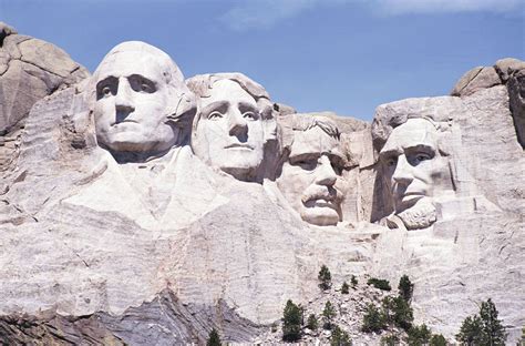 Mount Rushmore National Memorial State Presidents Photos And Faces