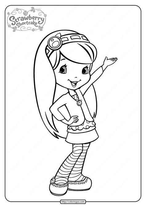 Free Printable Blueberry Muffin Coloring Page