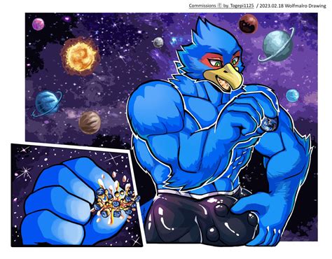 Togepi On Twitter Macro Falco Crushing A Planet Wolfmalro S