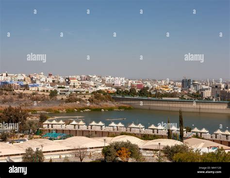 Cityscape with a leisure center, Jizan Region, Jizan, Saudi Arabia ...