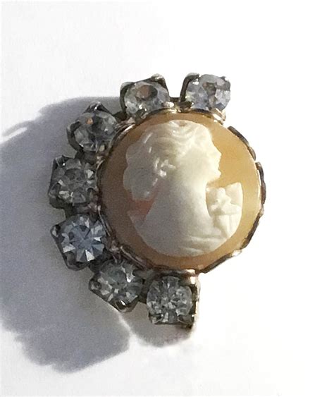 Victorian Revival Shell Cameo Screw Back Earrings Etsy