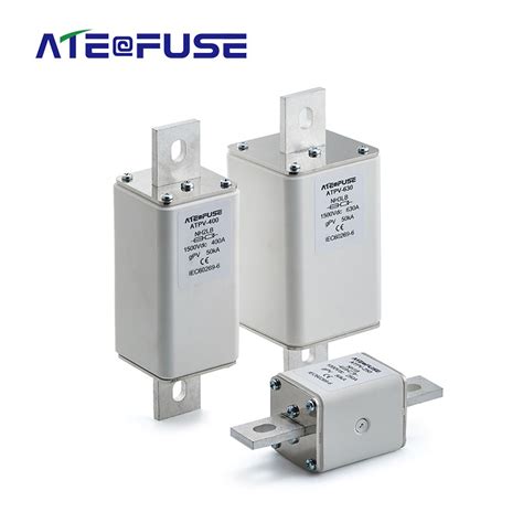 Vdc Fuse Link Dc Solar Pv Fuse Zhejiang Aite Electric Technology