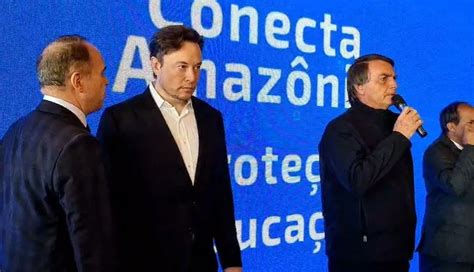 Bolsonaro Chama Elon Musk De Mito Da Liberdade