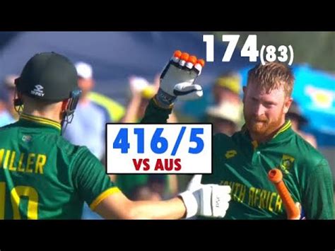 Heinrich Klaasen David Miller South Africa Vs