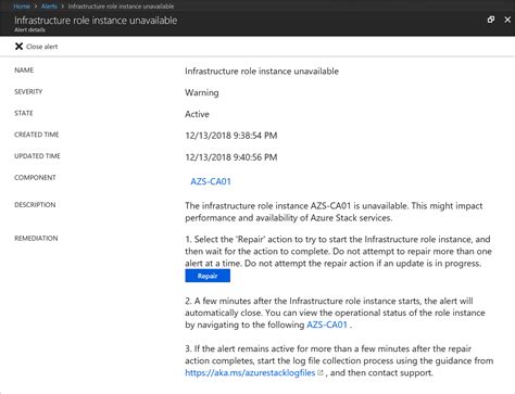 Monitor Health And Alerts In Azure Stack Azure Stack Hub Microsoft Learn