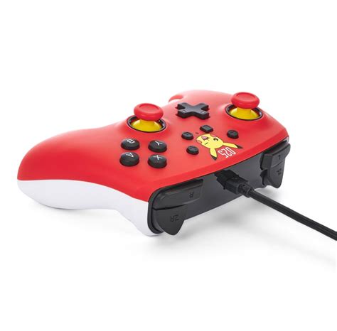 Powera Wired Controller For Nintendo Switch Laughing Pikachu