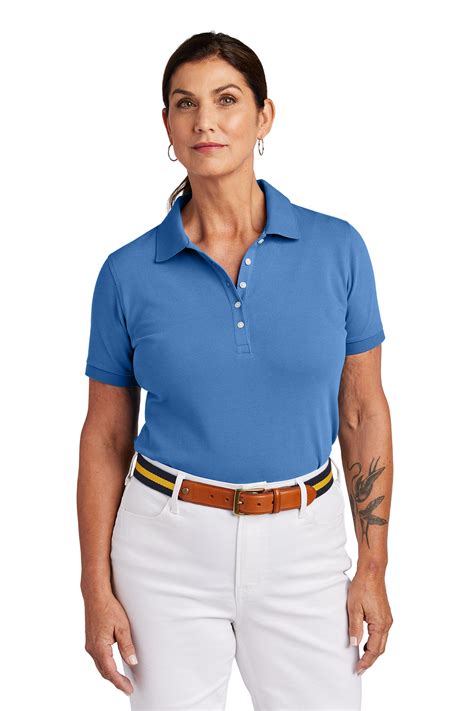 Brooks Brothers Womens Pima Cotton Pique Polo Product Sanmar