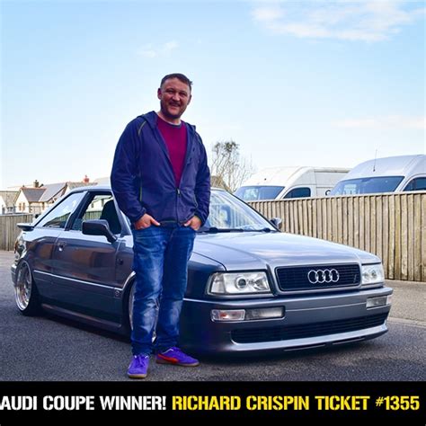 Richard Crispin Wins The Audi Coupe Rs Engines Showstopper Draw