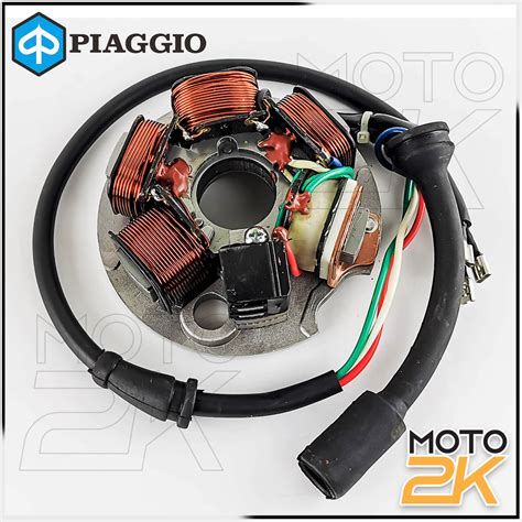 Statore Magnete Poli Piaggio Ape Tm P Vespa Fl N Pk S Xl Rush