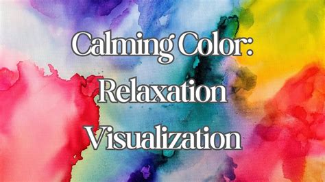 Color Visualization Meditation Inspired By Natalie Rogers S