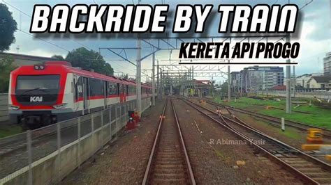 BACK RIDE KA PROGO STASIUN LEMPUYANGAN SAMPAI HANDPHONE JATOH YouTube