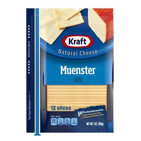 Muenster Kraft Natural Cheese