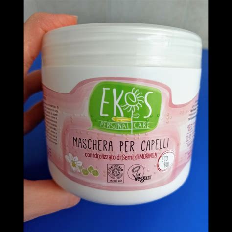 Ekos Personal Care Maschera Per Capelli Con Idrollzzato Di Semi Di