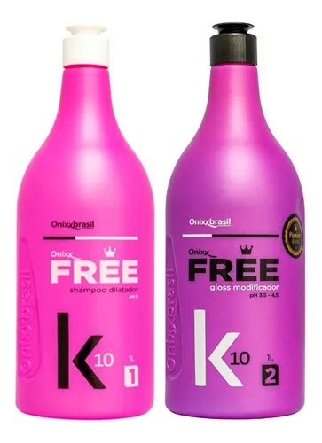 Kit Progressiva Sem Formol Free K Blond Onixx Brasil