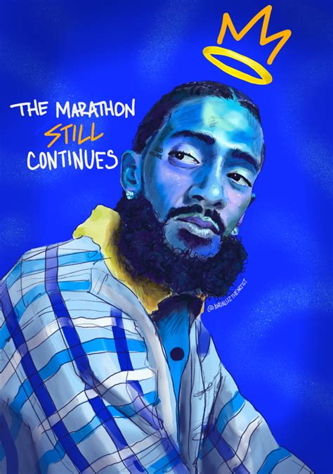 Nipsey Hussle In Memory Art Print 17x24 Rapper Art Iphone Wallpaper Music Hip Hop Art