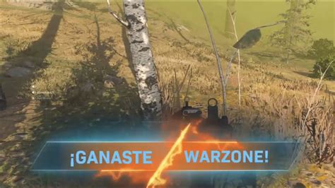 Mi Primera Victoria En Warzone Youtube