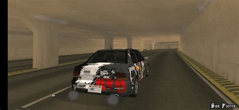 GTA San Andreas NFS Prostreet Ivan Tarkovsky Mitsubishi Lancer Evo IX Mod - GTAinside.com