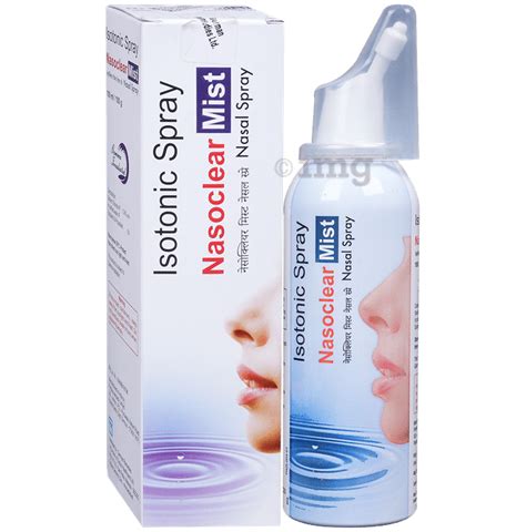 Nasoclear Mist Isotonic Nasal Spray Buy Bottle Of Ml Nasal Spray