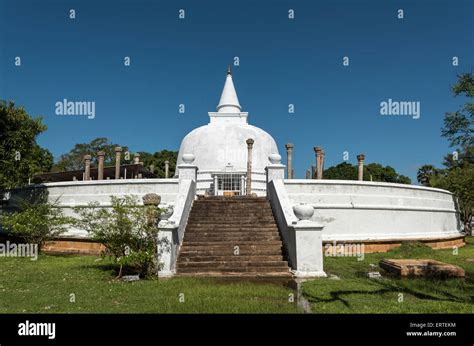 Lankaramaya Dagoba Lankarama Stupa Anuradhapura Sri Lanka Stock