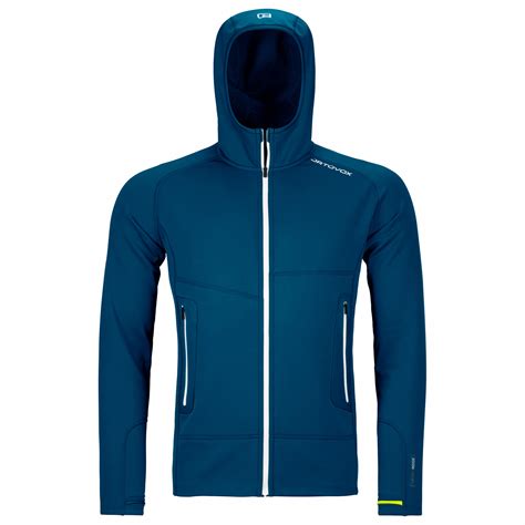 Ortovox Fleece Light Hoody - Fleece jacket Men's | Free EU Delivery ...