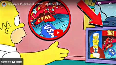 Simpsons Video Reveals All Predictions For 2023 (With A Track Record Of Success) - Green Living ...