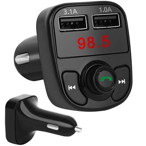 Bluetooth трансмитер за кола – FM, зарядно, MP3, 2xUSB - Potrebno