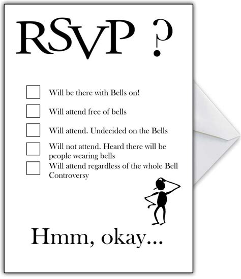 Funny Wedding Rsvp Response Wording at getdenverblog Blog