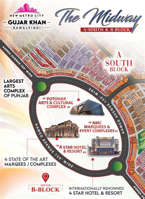 New Metro City Gujar Khan Offical Location NOC Payment Plan