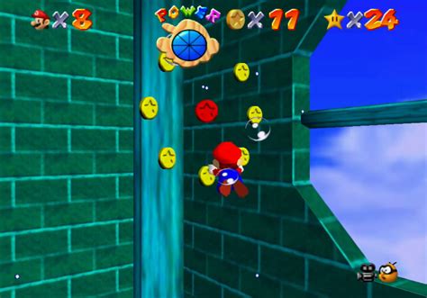 Peach’s Castle Secret Stars Super Mario 64 Walkthrough