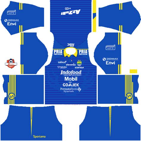 Kit DLS Persib Bandung Terbaru 2022 2024 Update Januari 2025