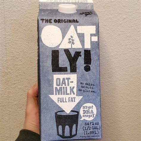 Oatly The Original Oatly Oat Milk Full Fat Review Abillion