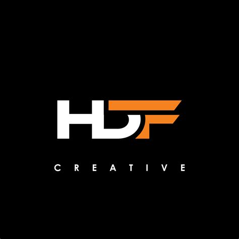 HDF Letter Initial Logo Design Template Vector Illustration 31112189 ...