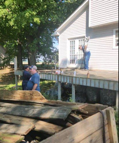 Teardown In Progress American Legion Csm Gary M Crisp Post