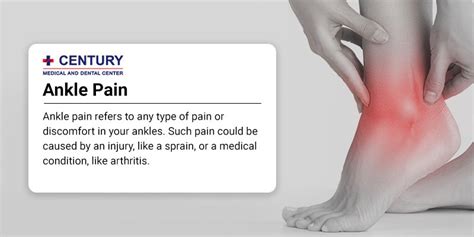 Ankle Pain Treatment - dallaspitbbq