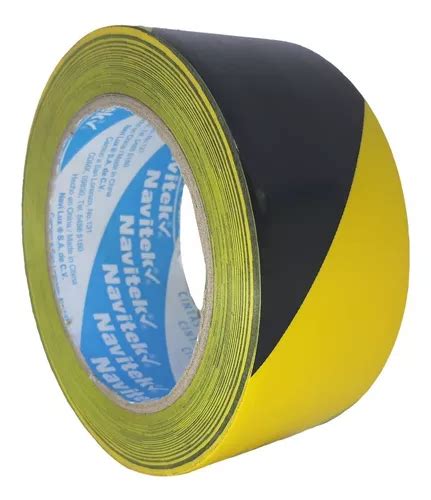 Cinta Marcaje Navitek 755 Amarillo Negro 48mmx33m Meses sin interés