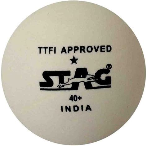 Buy Stag Iconic Plastic High Performance 1 Star Table Tennis Tt