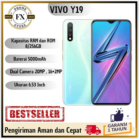 Jual Smartphone Vivo Y Ram Gb Full Set Garansi Tahun Free