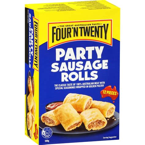 282 calories in Four'n Twenty King Size Sausage Roll Single Wrap (100g) calcount