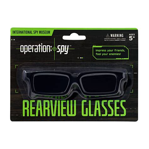operation spy rearview glasses international spy museum store