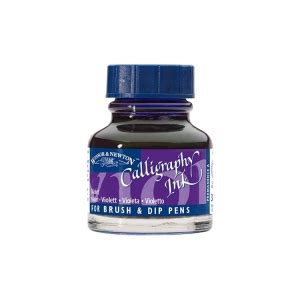 Tinta Caligrafia Ink 30ml Violet 1111688 WINSOR NEWTON A Casa Das