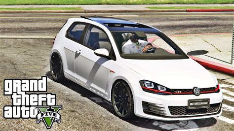 Gta V Role De Volkswagen Golf Gti Mk7 Youtube