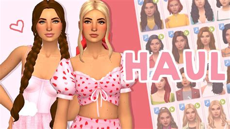 Best Cc Finds Sims 4 Custom Content Haul Maxis Match Youtube